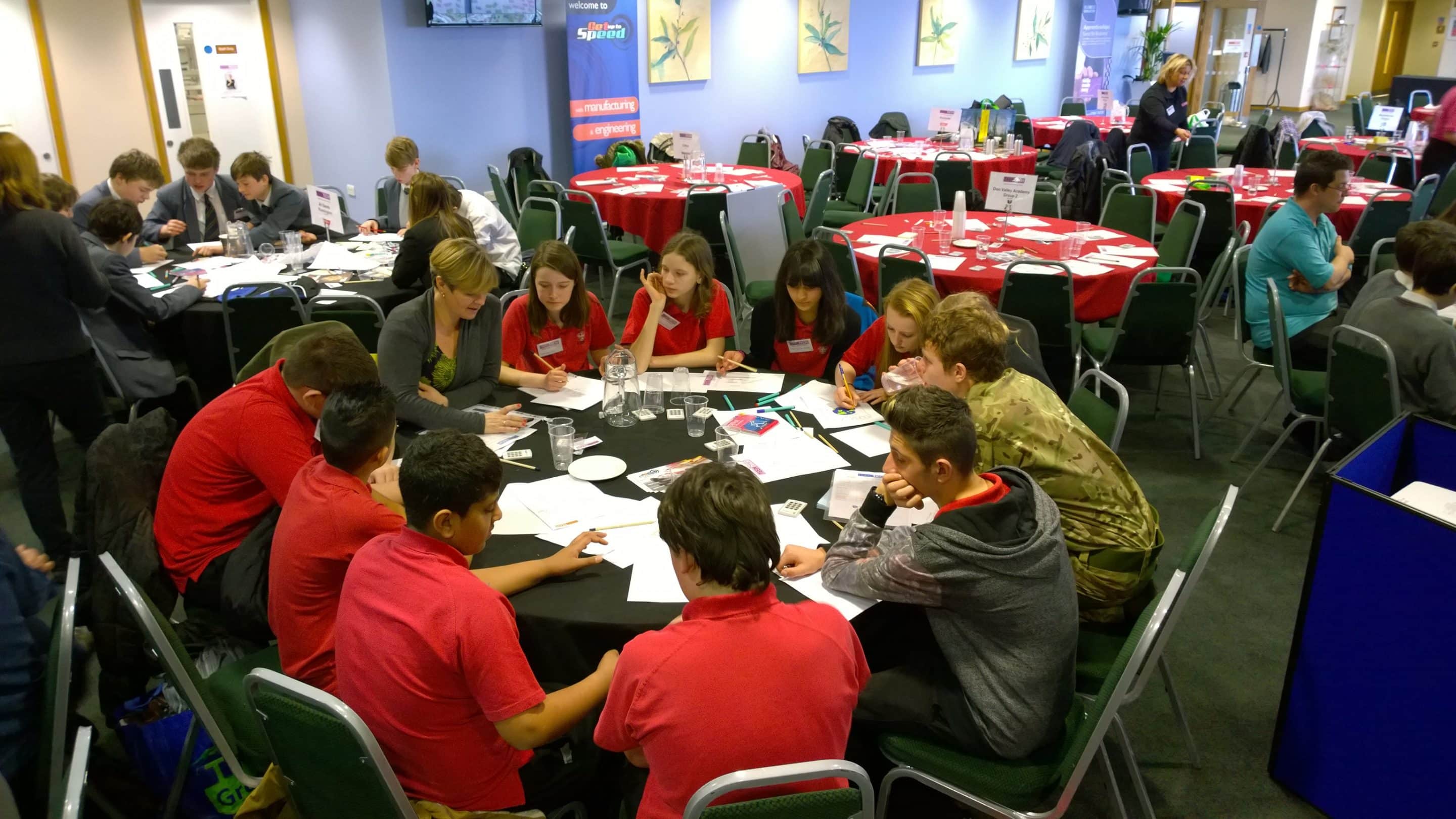 Chaos Created working with TeenTech on workshops in Swansea, Basingstoke and Humber