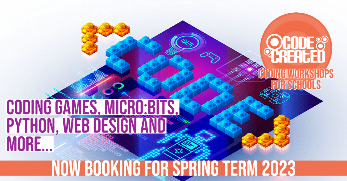 Coding Workshops for Schools - Now Booking for Spring Term 2023